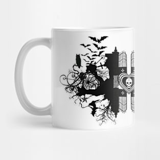 Think Skull Mandala Mug